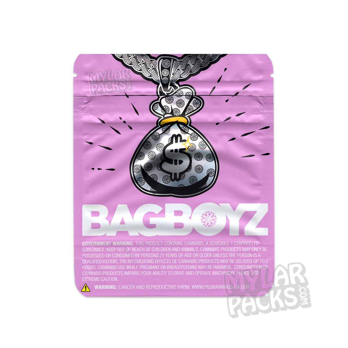 Bag Boyz Ice Cream Cake 3.5g Empty Mylar Flower Packaging Bags Mylar