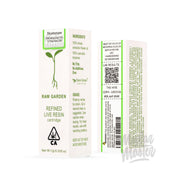 Raw Garden Live Resin Empty 1g Cart Packaging with Box Tube Stickers