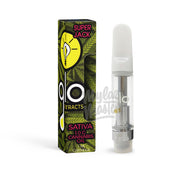 Glo Zaza Empty 1g Vape Cart Packaging Box and Stickers