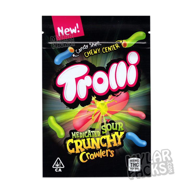 Zipper Seal  Trrlli  Trolli  Sour  Shell  Sale  Packaging  Mylar Bags  Mylar Bag  Mylar  Medicated  Infused  Hard  Gummy  Gummi Worm  Food Packaging  Errlli  Empty Packaging  Empty Bags  Empty Bag  Empty  Edibles  Crunchy  crawlerz  Crawler  Cannabis Infused  Cannabis  Candy  All Candy Packs  600mg