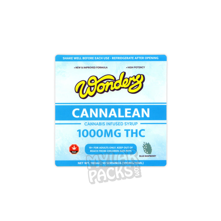 THC, Stickers, Sticker, Red, Mixed Flavors, Mixed, Medicinal, Medicated, Medical, Lean, Infused, Generic, Flavors, Drink Packaging, Drink, Cold, Cannalean, Cannabis Label, Cannabis Infused, Cannabis, Bottle, mylarmaster.com