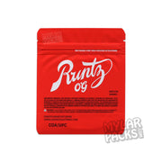 Zipper Seal  Runtz OG  Runtz  Red Bag  Flower  Dry Herb  All Dry Herb Packs  3.5g