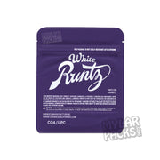 Zipper Seal  White Runtz  Runtz  Purple Bag  Flower  Dry Herb  All Dry Herb Packs  3.5g