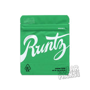 Zipper Seal  Runtz  Green Bag  Flower  Dry Herb  Apple Runtz  All Dry Herb Packs  3.5g