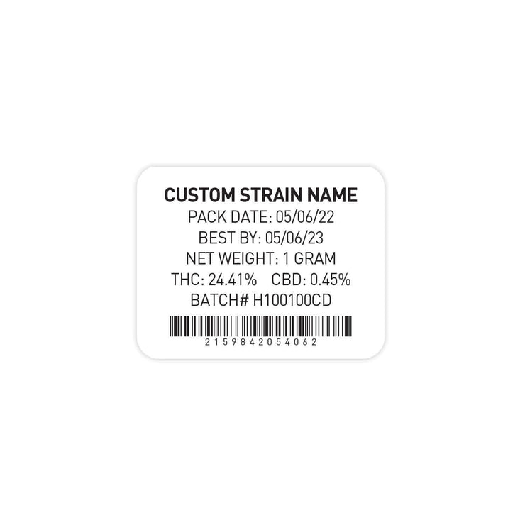 Zipper Seal  West Coast Cure  WCC  Strain Stickers  Strain Sticker  Strain Label  Strain  Single Preroll  Protective Tube  Preroll  Plastic Tube  Glue  Flower  Dry Herb  Custom  Curejoint  Cured Joint  Cured  Cannabis Flower  Any  All Preroll Packs  1g