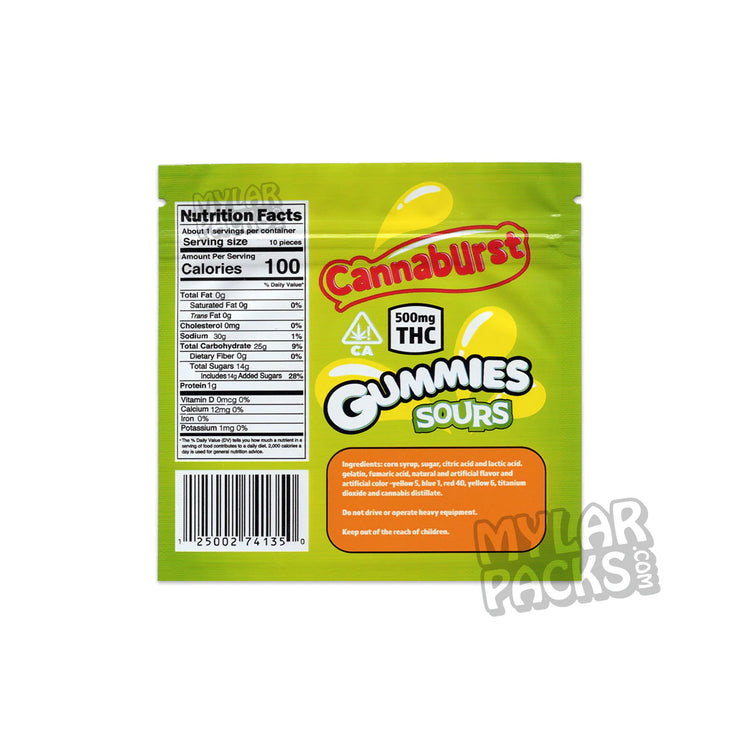 Starburst  Sour  Gummies  Cannaburst  All Candy Packs  500mg