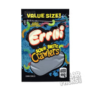 Trolli  Sour  Gummy  Gummi Worm  Errlli  Edibles  Brite Crawlers  All Candy Packs  600mg  Candy  Gummies  Empty Bags  Empty  Empty Packaging  Zipper Seal  Trrlli