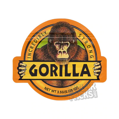 Zipper Seal  Strain  Smell Proof  Resealable  Packaging  Mylar Bags  Mylar  Gorilla Glue #4  Gorilla Glue  Gorilla  Glue  Food Grade  Flower  Empty Bags  Empty  Dry Herb  Diecut  Die-Cut  Cannabis Flower  Cannabis  All Dry Herb Packs  3.5g