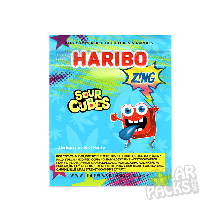 Zipper Seal  VIP  Sugar  Sour  Smell Proof  Resealable  Packaging  Mylar Bags  Mylar  Hashibo  Haribo  Gummy  Gummies  Food Grade  Empty Bags  Empty  Edibles  Caribo  Cannabis Infused  Cannabis  Candy  All Candy Packs