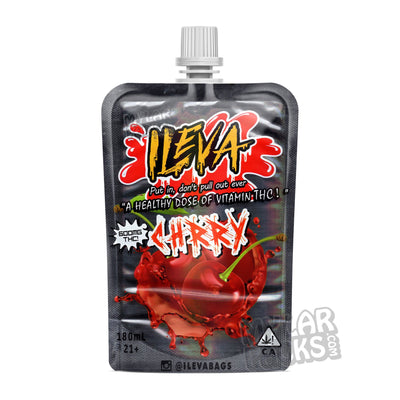  THC  Resealable  Packaging  Mylar Bags  Mylar  Medicinal  Medicated  Medical  Manufacturing  Lean  Juice  Infused  Ileva  Fruit  Food Grade  Empty Packaging  Empty  Drink Packaging  Drink  Cherry  Cannabis Infused  Cannabis  600mg  6 fl oz  180ml
