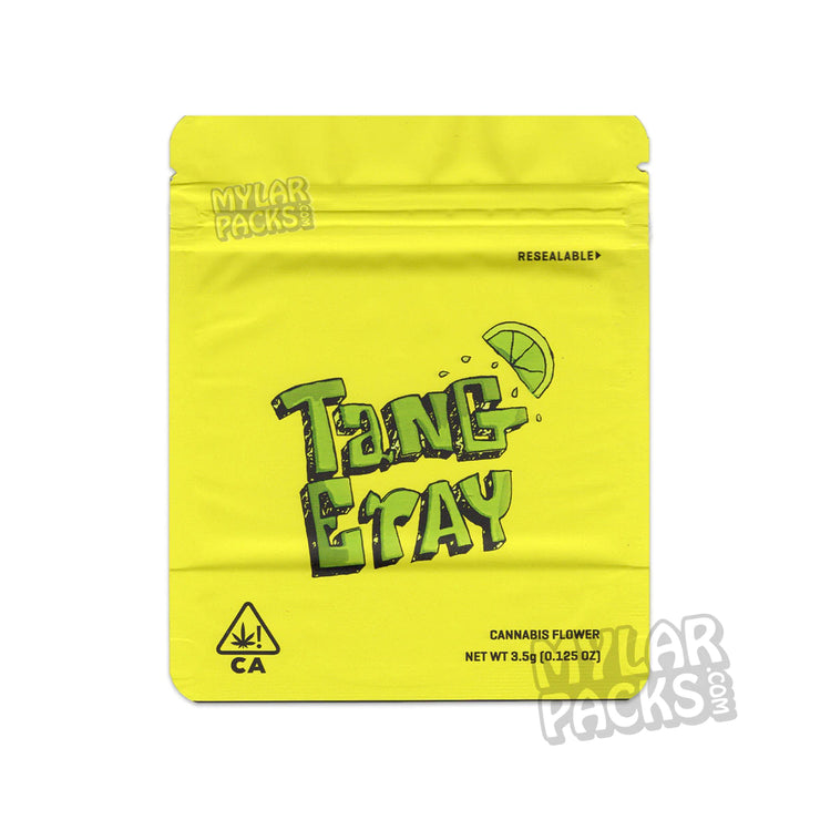 Zipper Seal  The Real  Tang Eray  Smell Proof  Lemonnade  Lemon Nade  Flower  Dry Herb  All Dry Herb Packs  3.5g