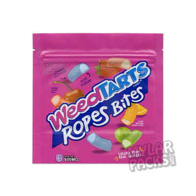 Zipper Seal  Weedtarts  Sweetarts  Sweet Tarts  Smell Proof  Ropes  Resealable  Bites  All Candy Packs  500mg