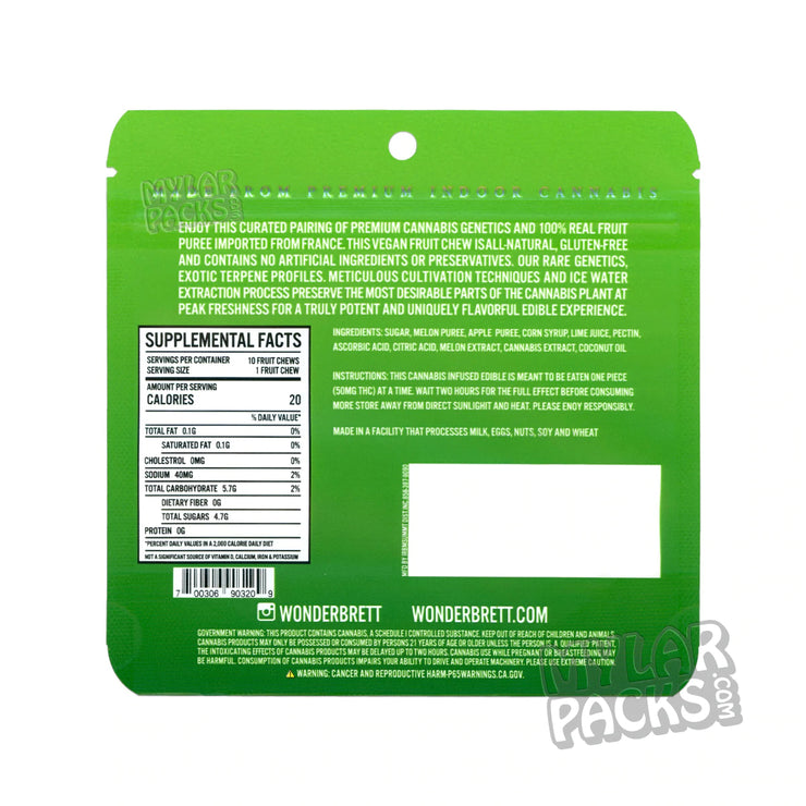 Zipper Seal  Wonderbrett  Solventless  Smell Proof  Resealable  Packaging  OG  Mylar Bags  Melon  Medicated  Manufacturing  Infused  Gummy  Gummies  Gold Foil  Fruit Chews  Fruit  Food Grade  Foil  Flavor  Empty Bags  Empty  Edibles  Cannabis Infused  Cannabis  Candy  All Candy Packs  500mg