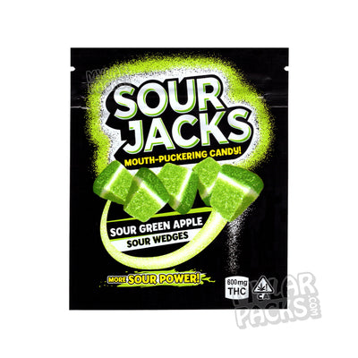 Zipper Seal  Wedges  Sour Jacks  Sour Green Apple  Sour  Shell  Packaging  Mylar Bags  Mylar Bag  Mylar  Medicated  Jacks  Infused  Gummy  Green  Food Packaging  Flavor  Empty Packaging  Empty Bags  Empty Bag  Empty  Edibles  Cannabis Infused  Cannabis  Candy  Apple  and  All Candy Packs  600mg