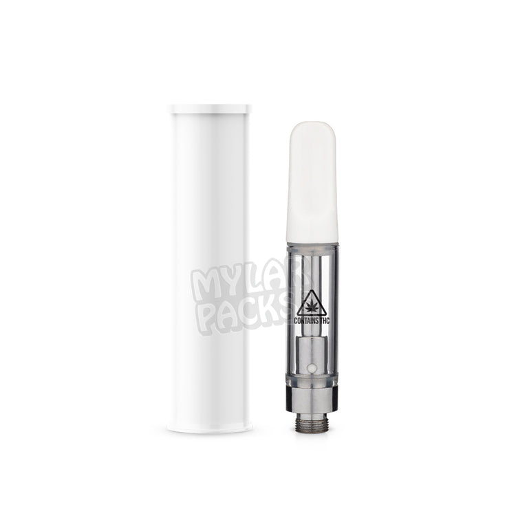 Weatherproof, Warning, Tube, Thermal, Strain Sticker, Strain Label, Strain, Sticker, State, Standard, Specific, Rectangle, PopTube, Pop, ME, Massachusetts, Maine, MA, Label, Herbs, Flower, Customized, Custom, Control Sticker, Compliant, Compliance, Ceramic, CCell, Cartridge, Cart, Cannabis Label, Cannabis Flower, Black, Barcode, Authenticity, All Cart Packaging, 1g, 1000mg, 1" x 2", mylarmaster.com