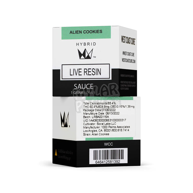 West Coast Cure  WCC  Wax  Terps  Smell Proof  Sauce  Rosin  Resin  Resealable  Refined  Packaging  Manufacturing  Live Rosin  Live Resin Diamonds  Live Resin  Live  Extracts  Distillate  Diamonds  Crumble  Concentrates  Cannabis  All Concentrates Packaging  1g